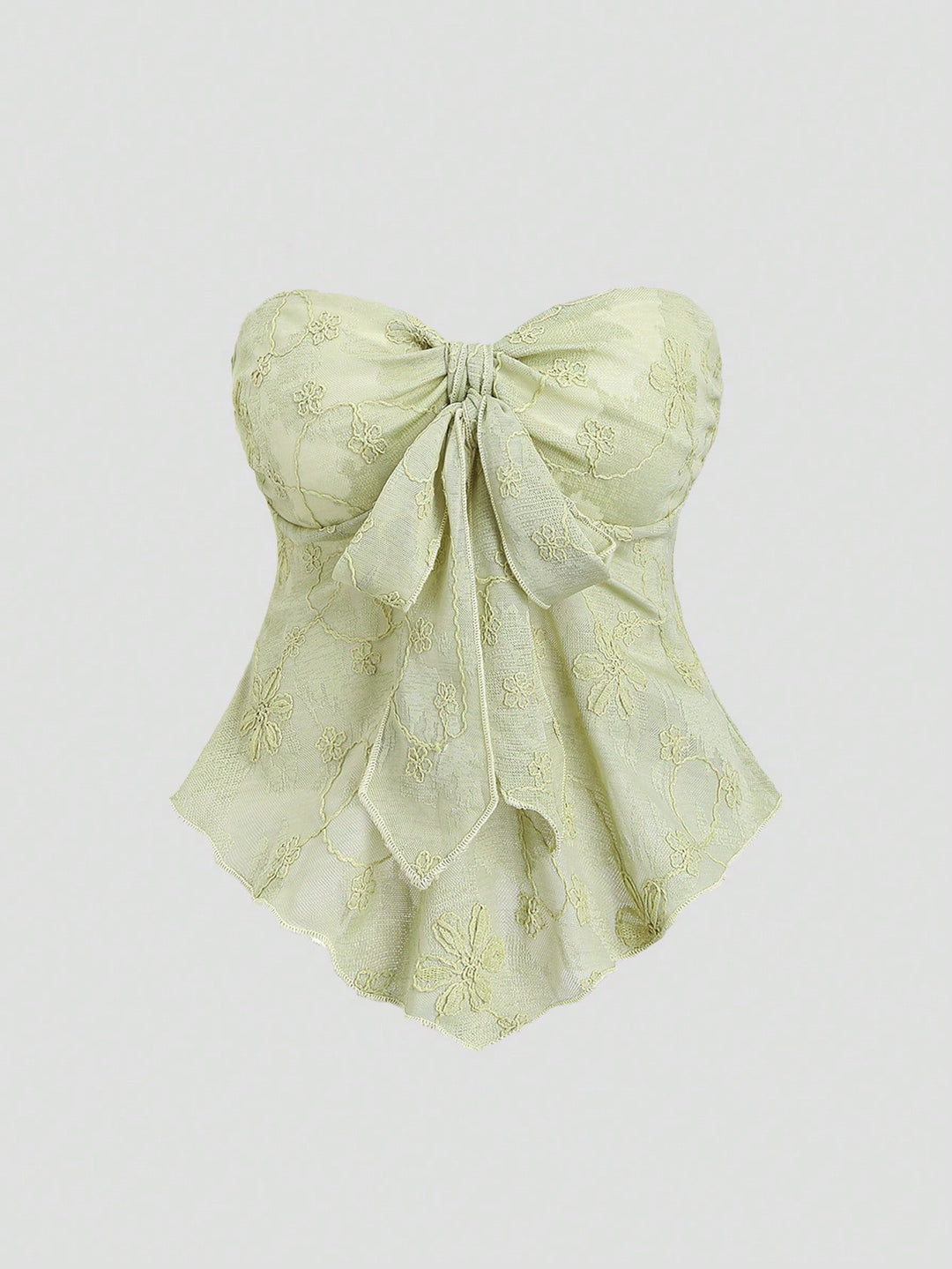 Top SHEIN, verde
