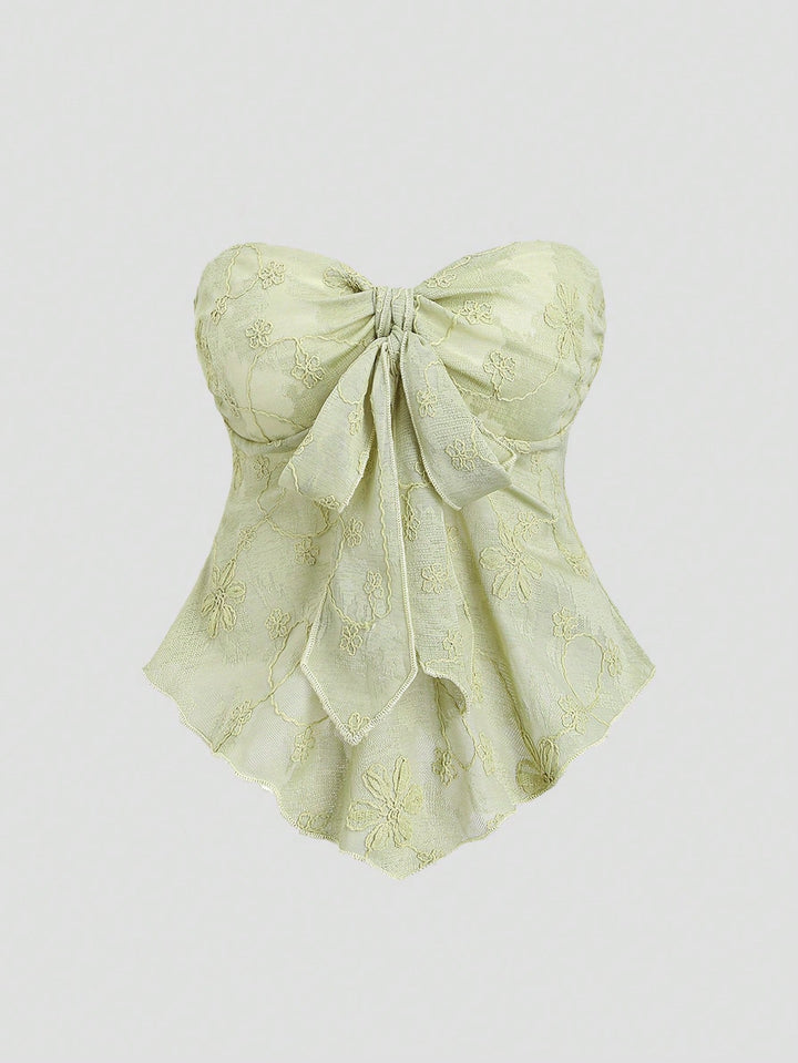 Top SHEIN, verde