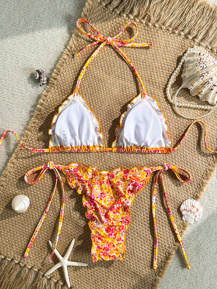 Set bikini SHEIN, mix culori