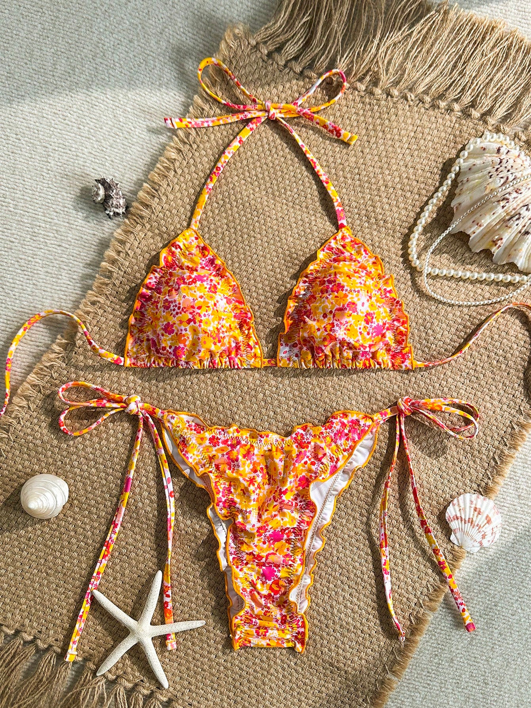 Set bikini SHEIN, mix culori
