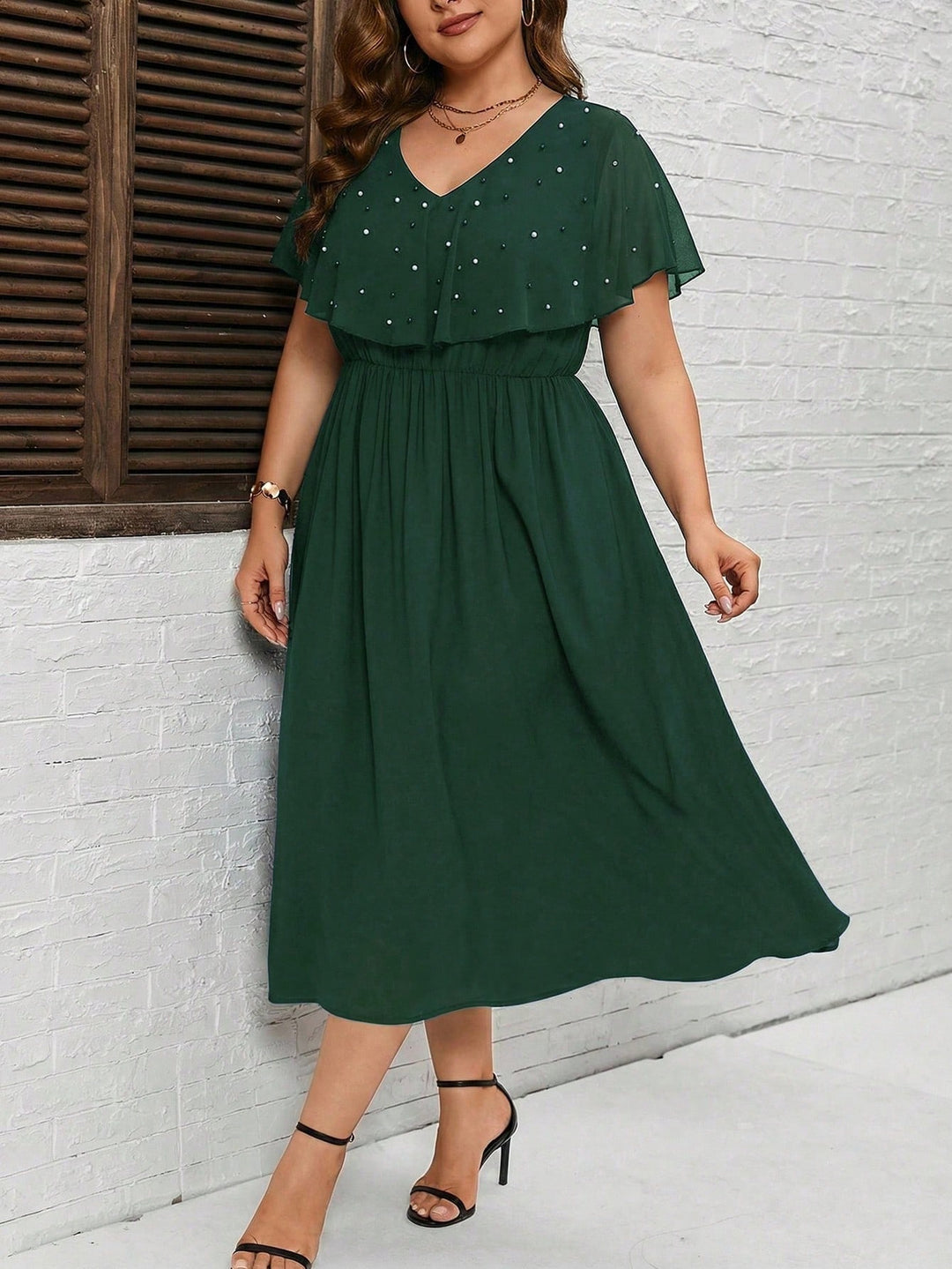 Rochie SHEIN, verde