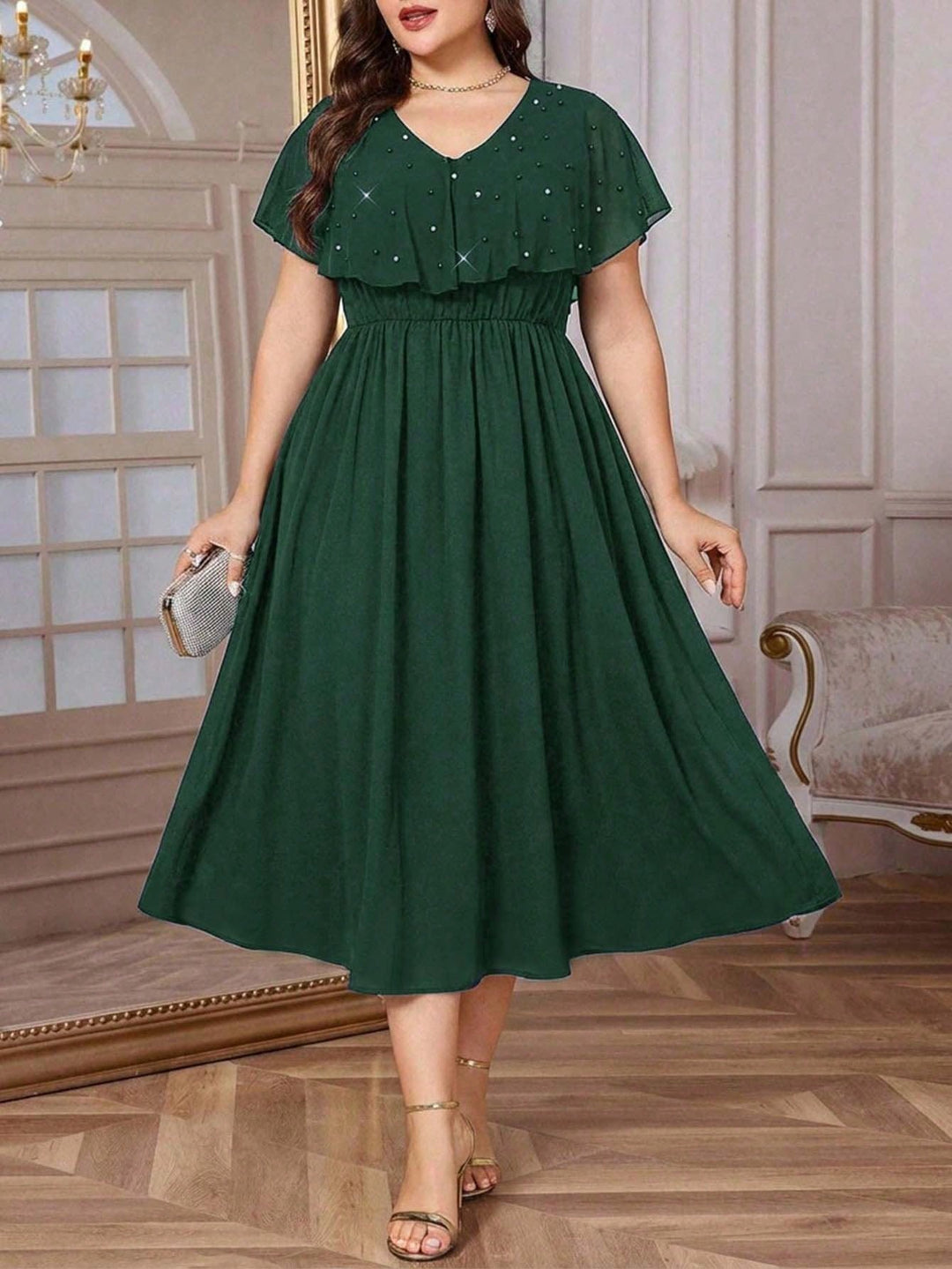 Rochie SHEIN, verde