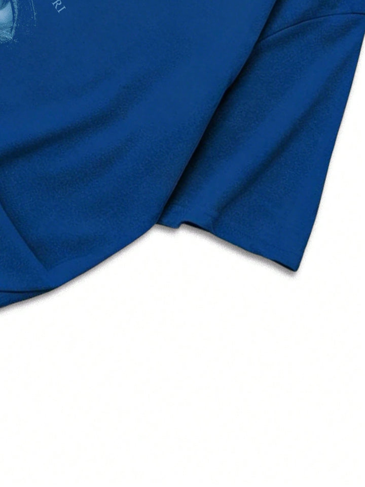 Tricou SHEIN, albastru