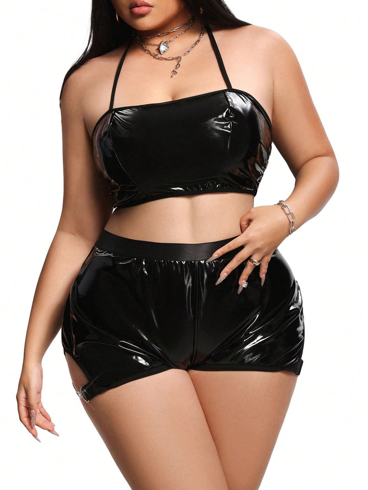 Set de lenjerie SHEIN, negru