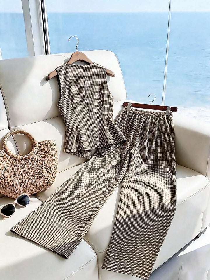 Costum SHEIN, mix culori