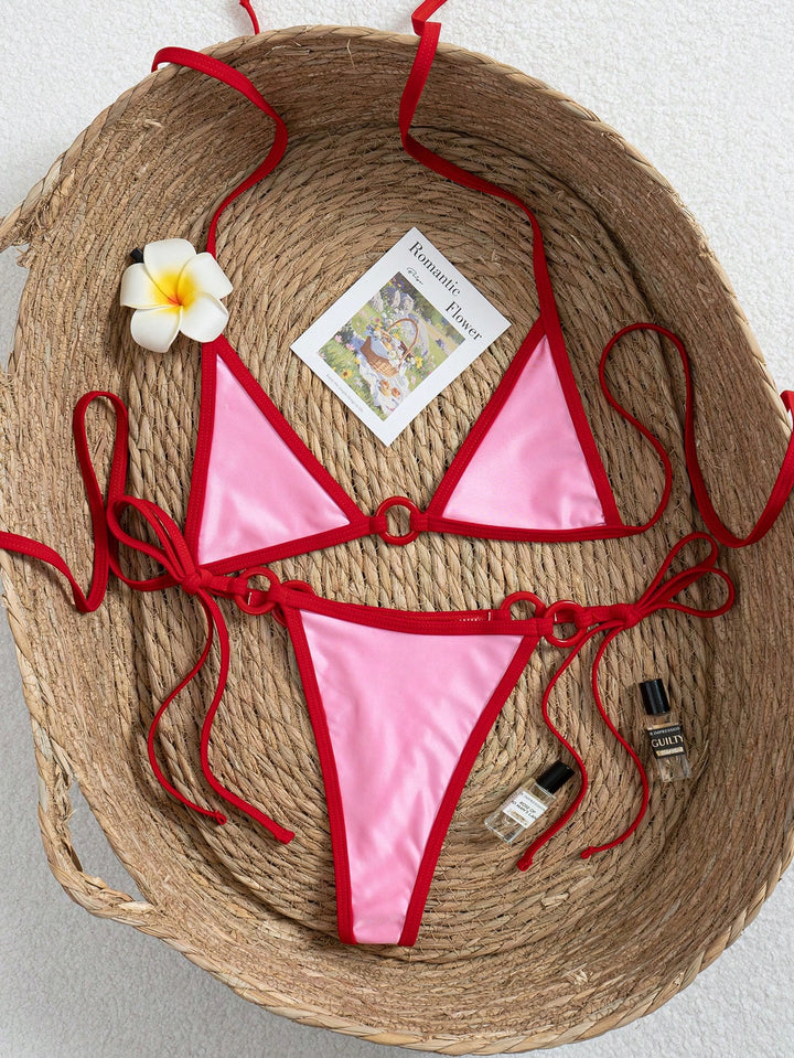 Set bikini SHEIN, mix culori