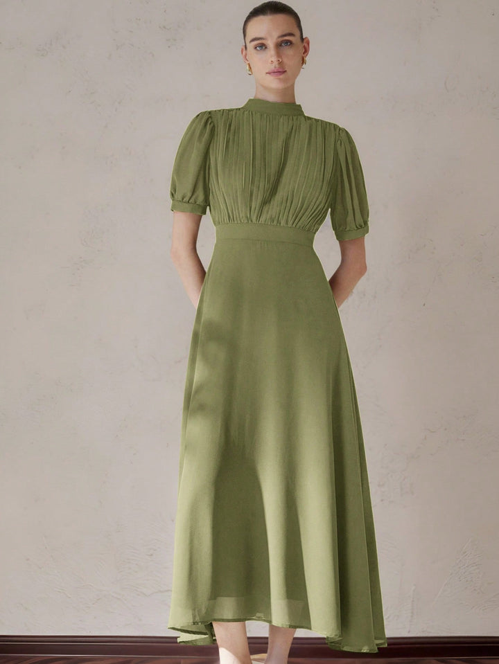 Rochie maxi SHEIN, kaki