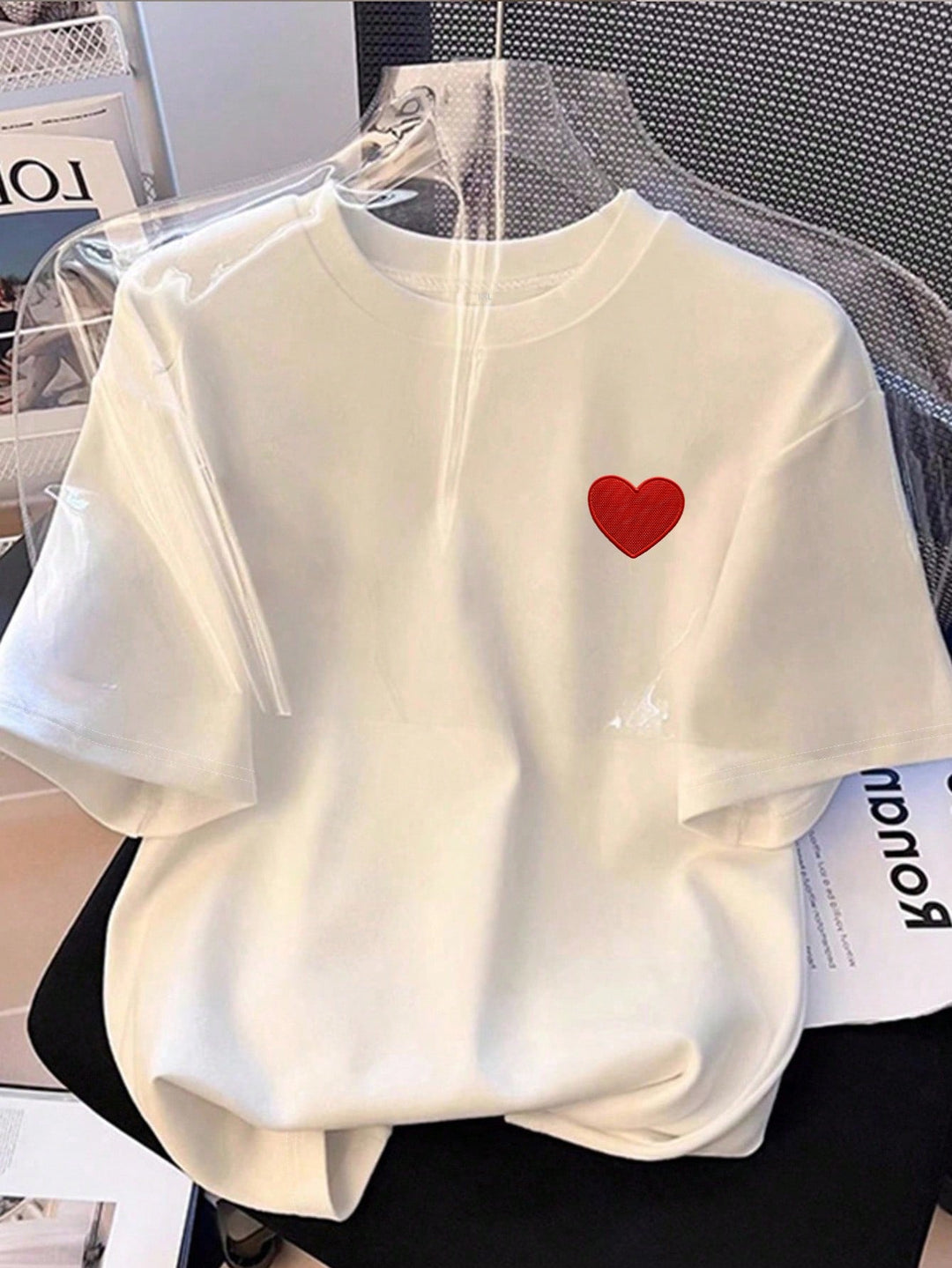 Tricou SHEIN, alb