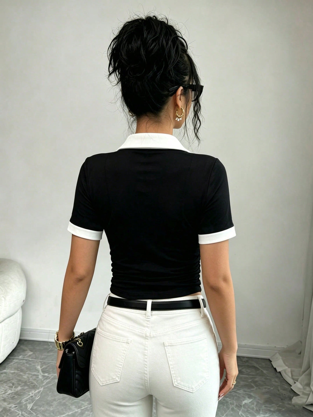 Tricou SHEIN, alb