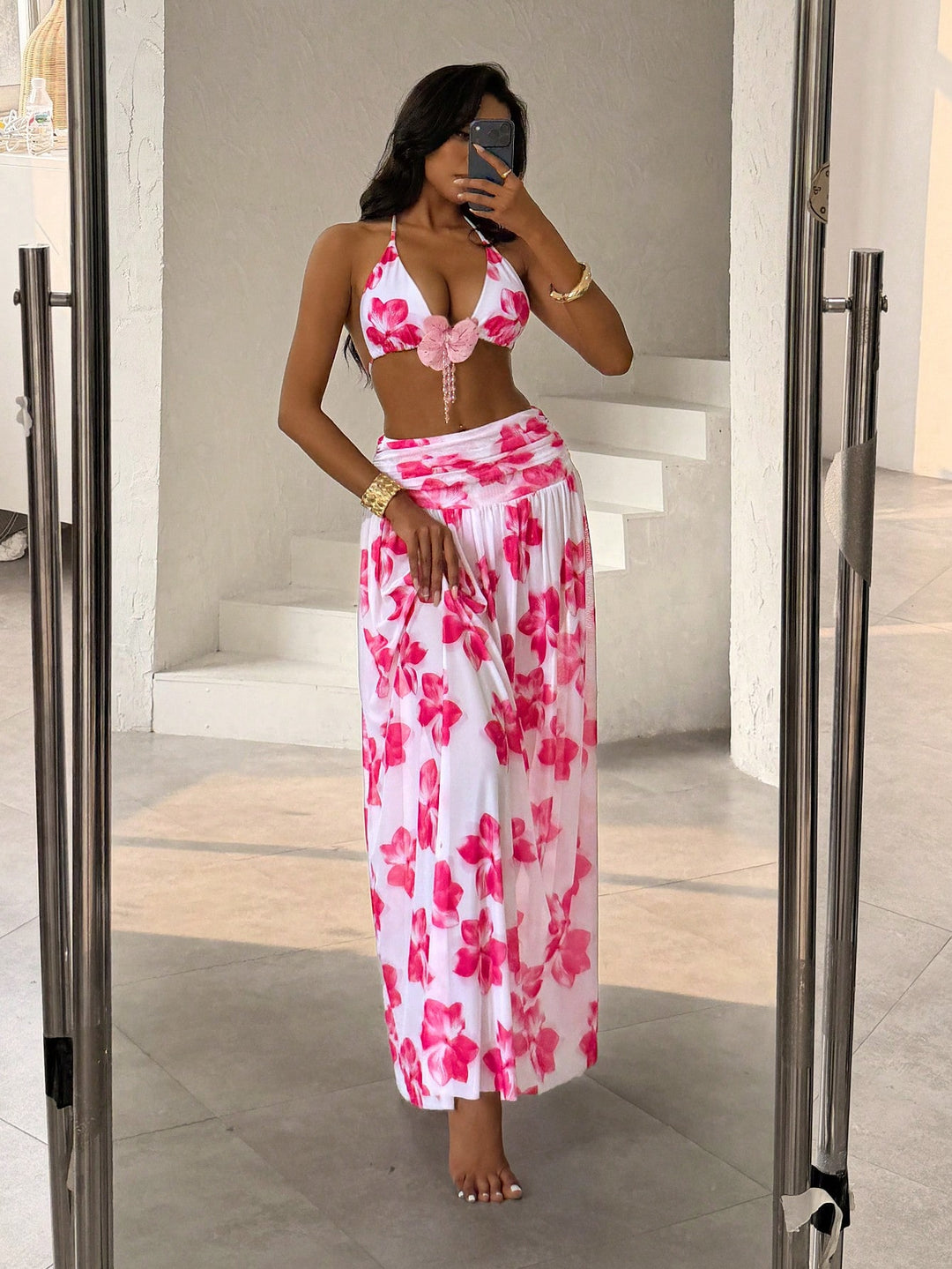 Set bikini SHEIN, mix culori