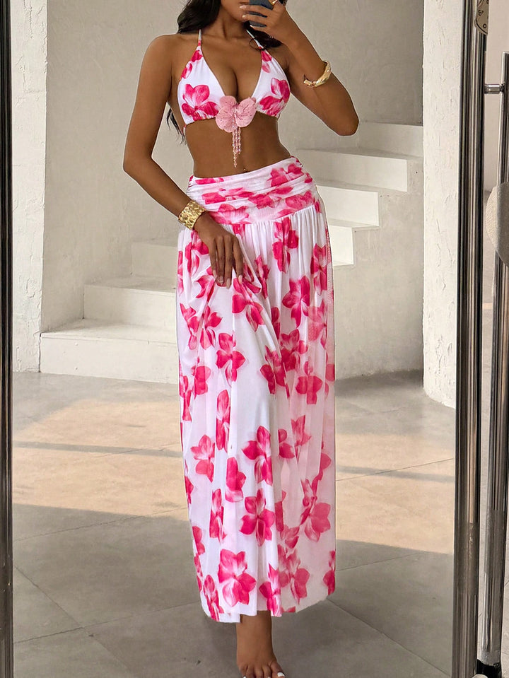 Set bikini SHEIN, mix culori