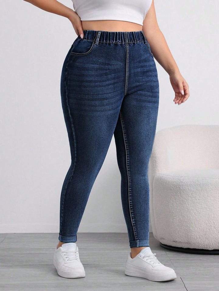 Jeans SHEIN, albastru