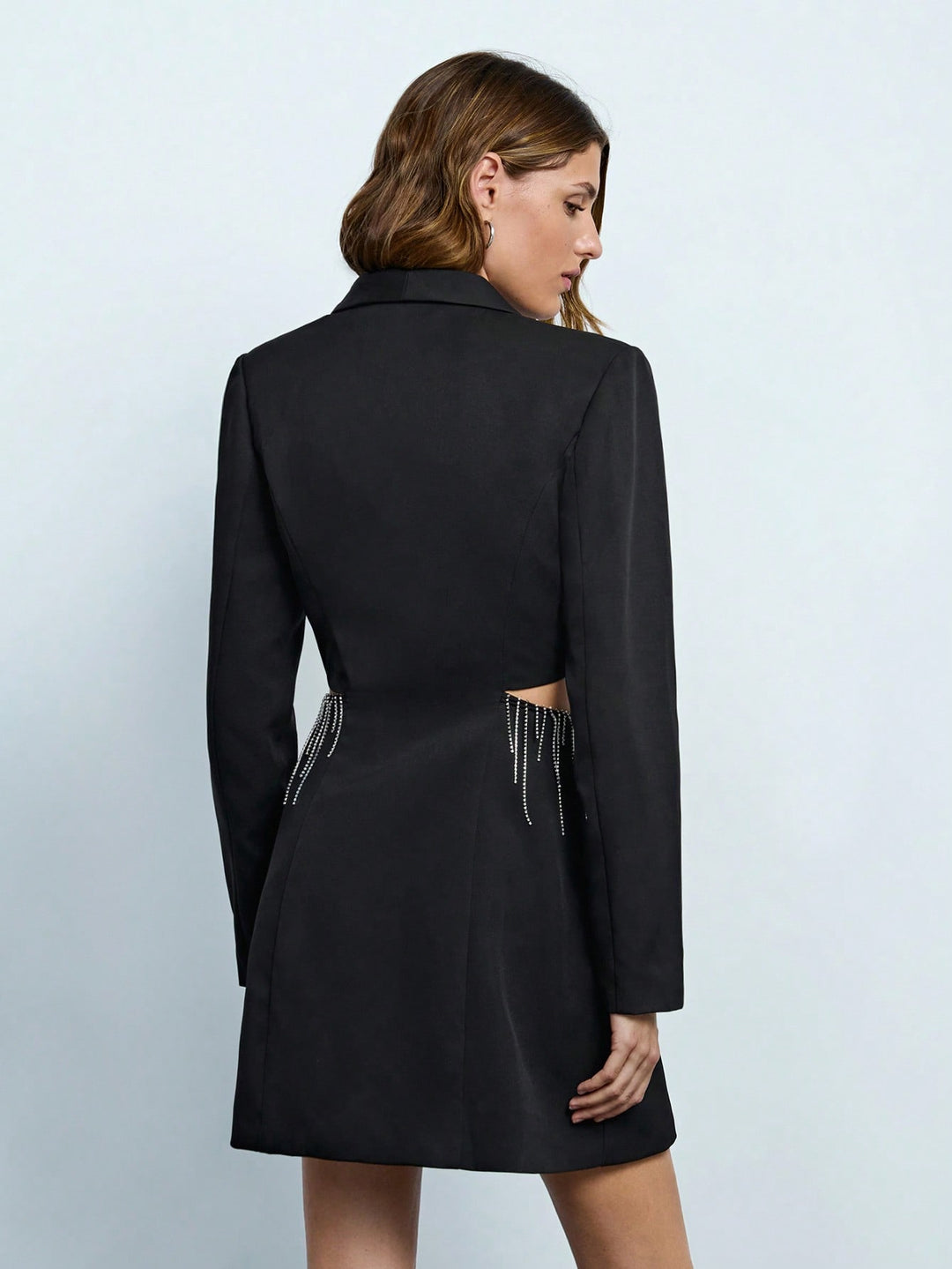 Sacou SHEIN, negru