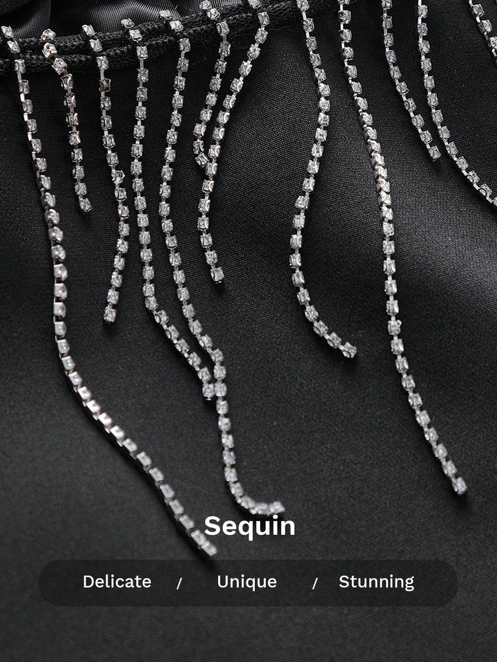 Sacou SHEIN, negru