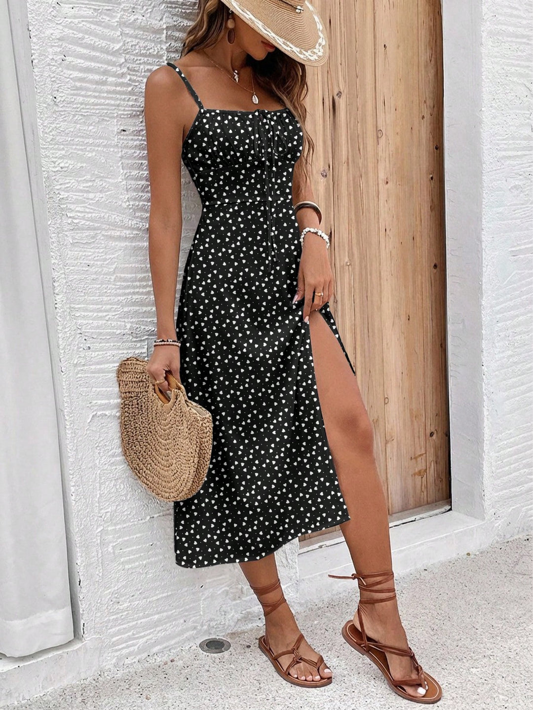 Rochie midi SHEIN, mix culori