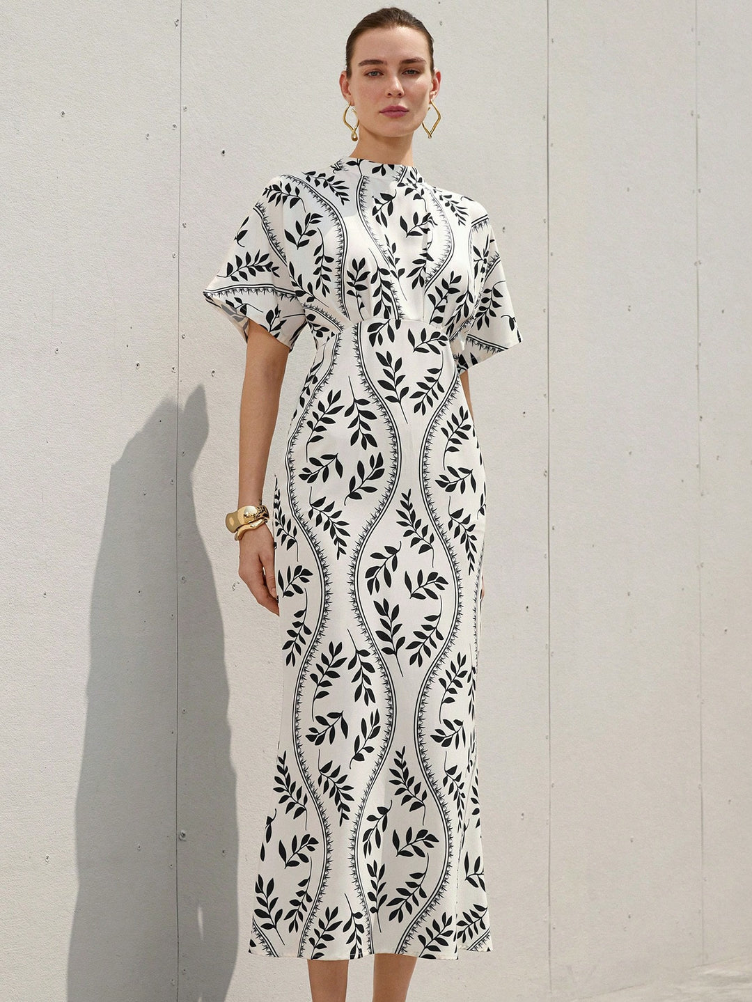 Rochie maxi SHEIN, mix culori