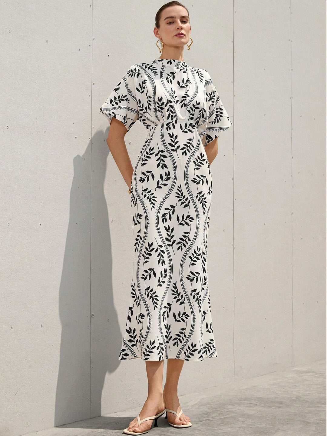 Rochie maxi SHEIN, mix culori