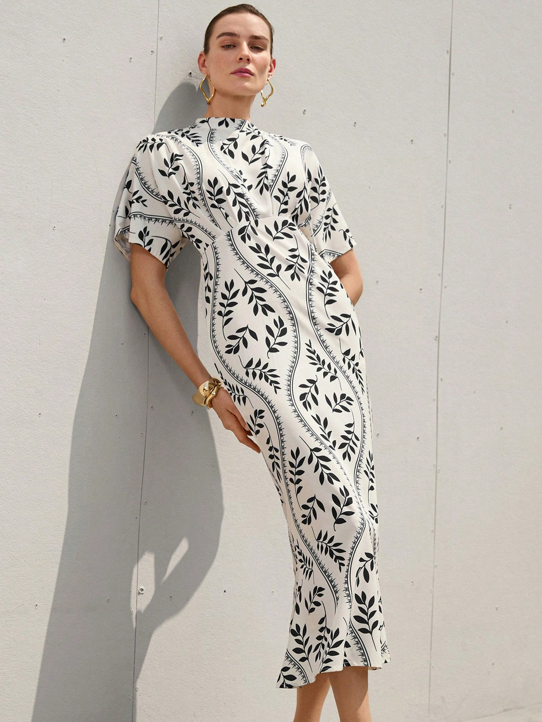 Rochie maxi SHEIN, mix culori