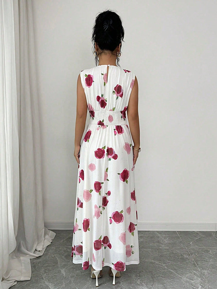 Rochie maxi SHEIN, mix culori