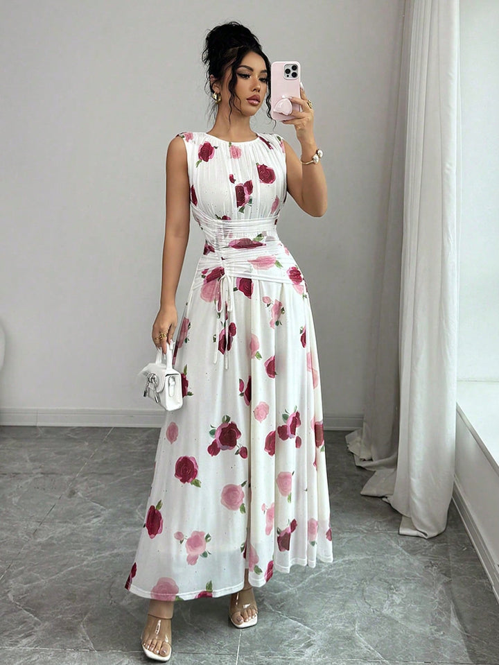 Rochie maxi SHEIN, mix culori