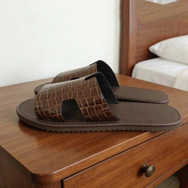 Sandale SHEIN, maro