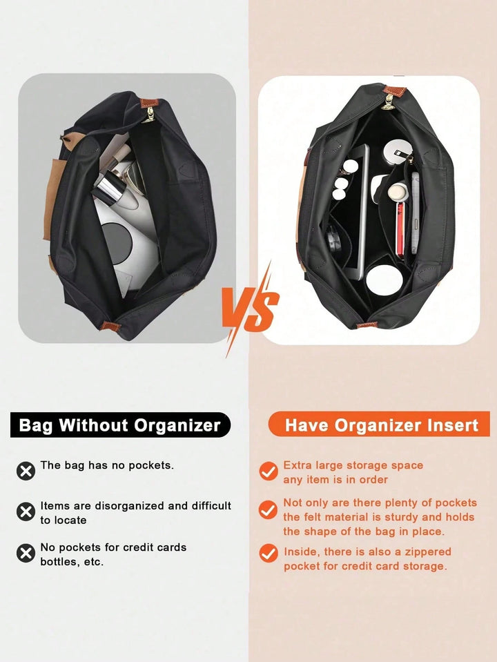 Organizator pentru geantă SHEIN, negru