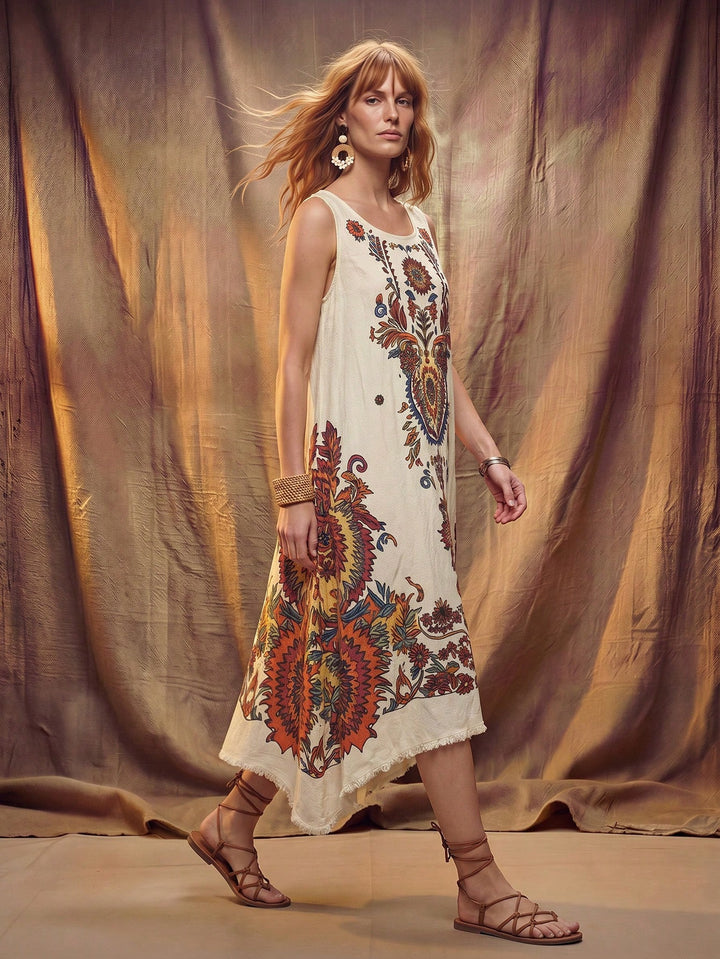 Rochie midi SHEIN, alb