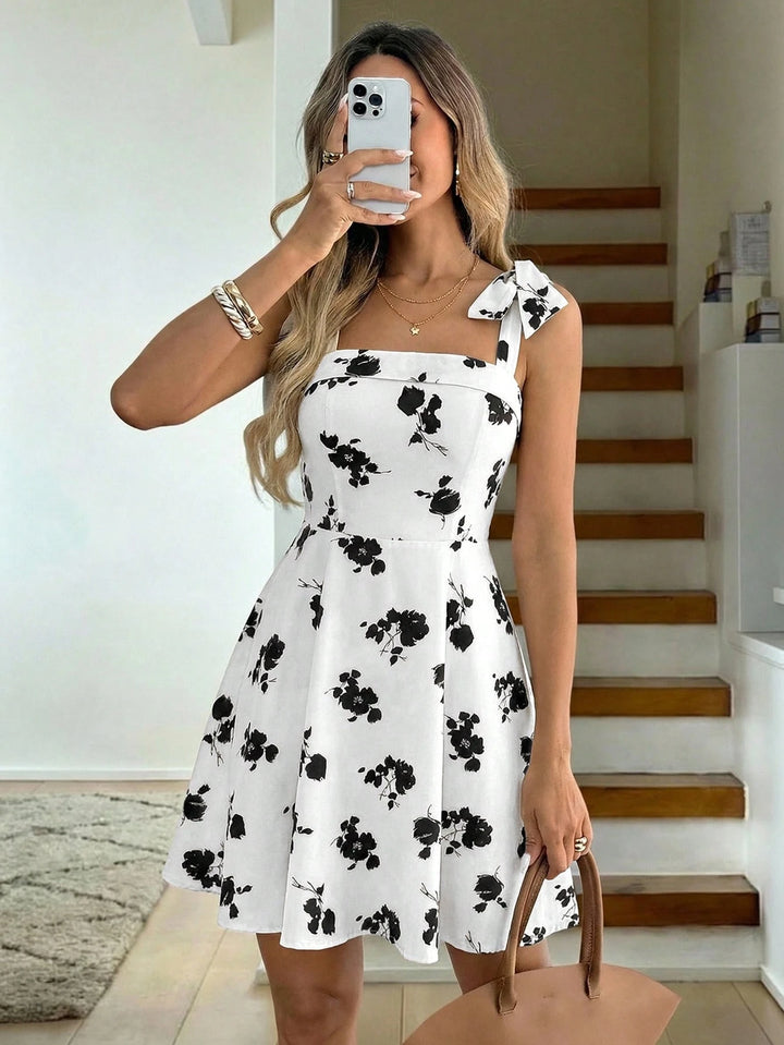 Rochie mini SHEIN, alb