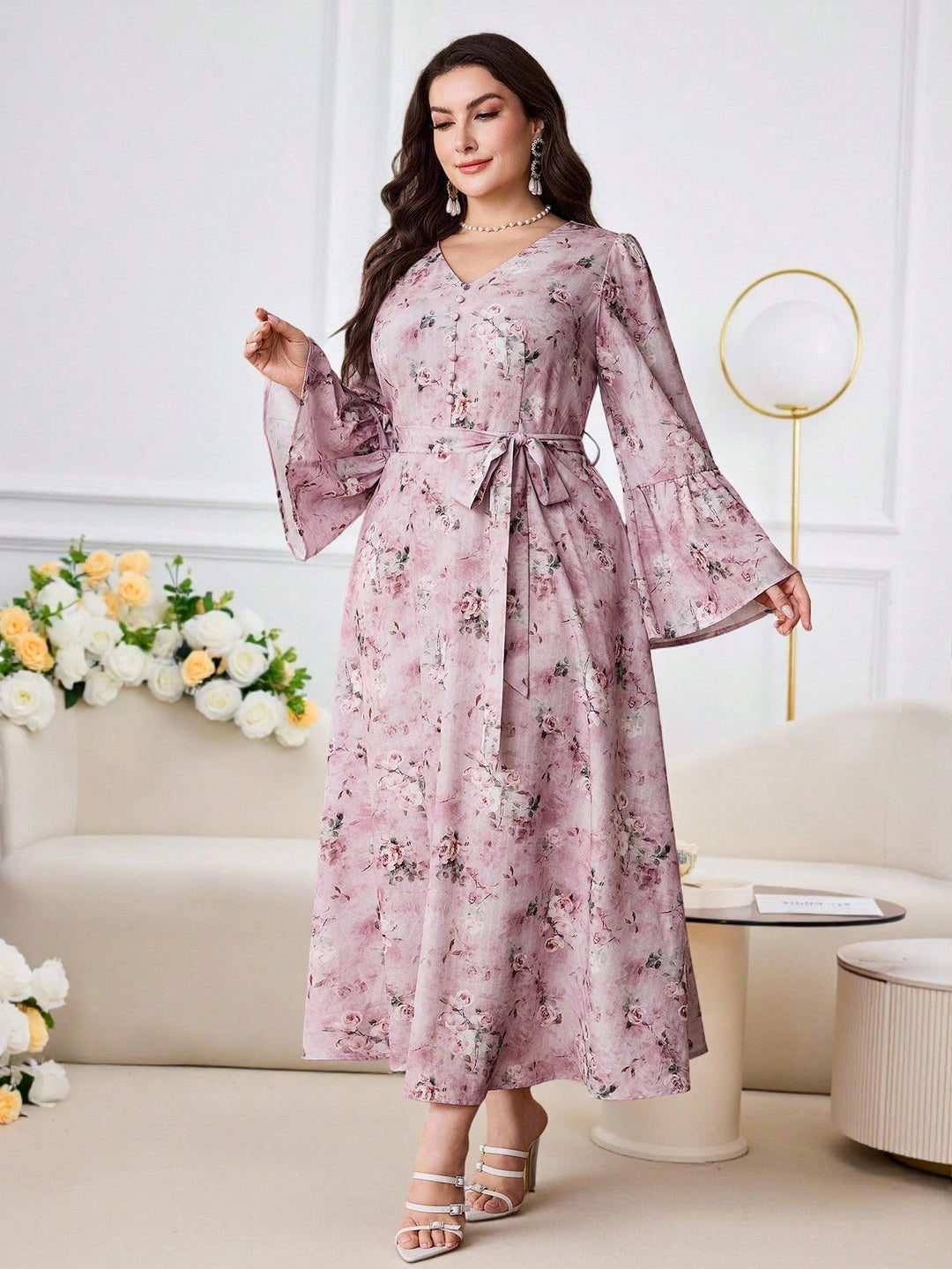 Rochie SHEIN, mix culori