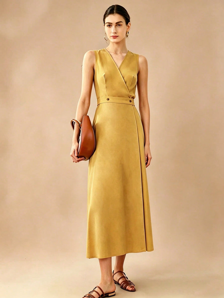 Rochie maxi SHEIN, galben