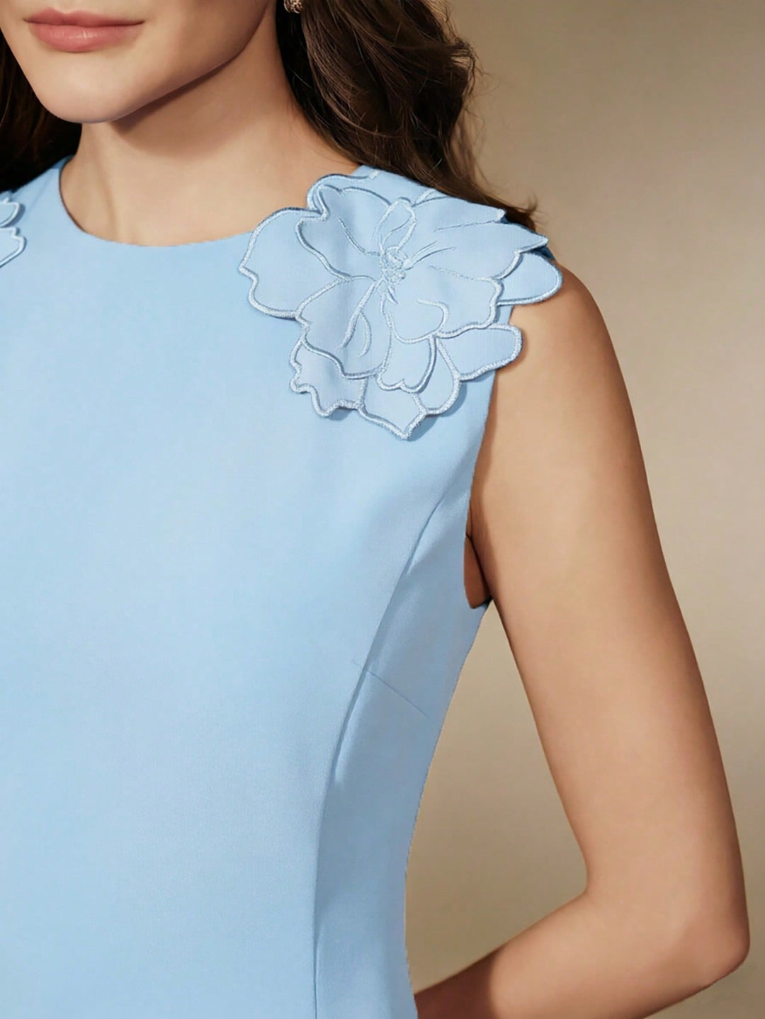 Rochie maxi SHEIN, albastru