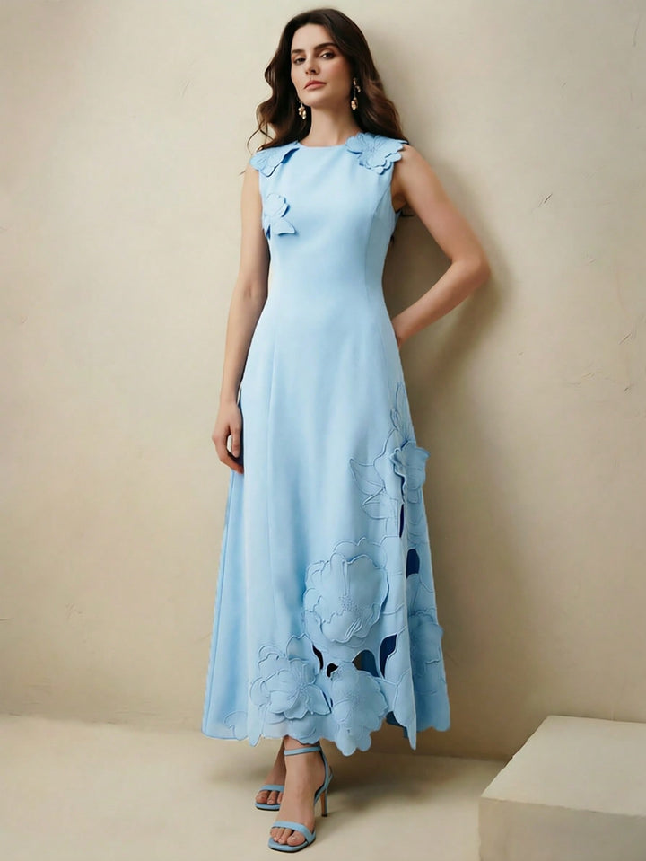 Rochie maxi SHEIN, albastru