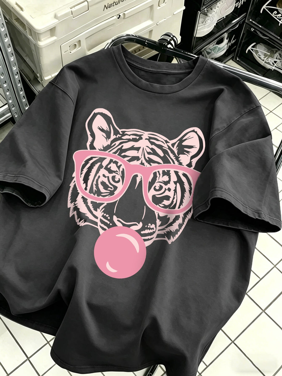 Tricou SHEIN, gri