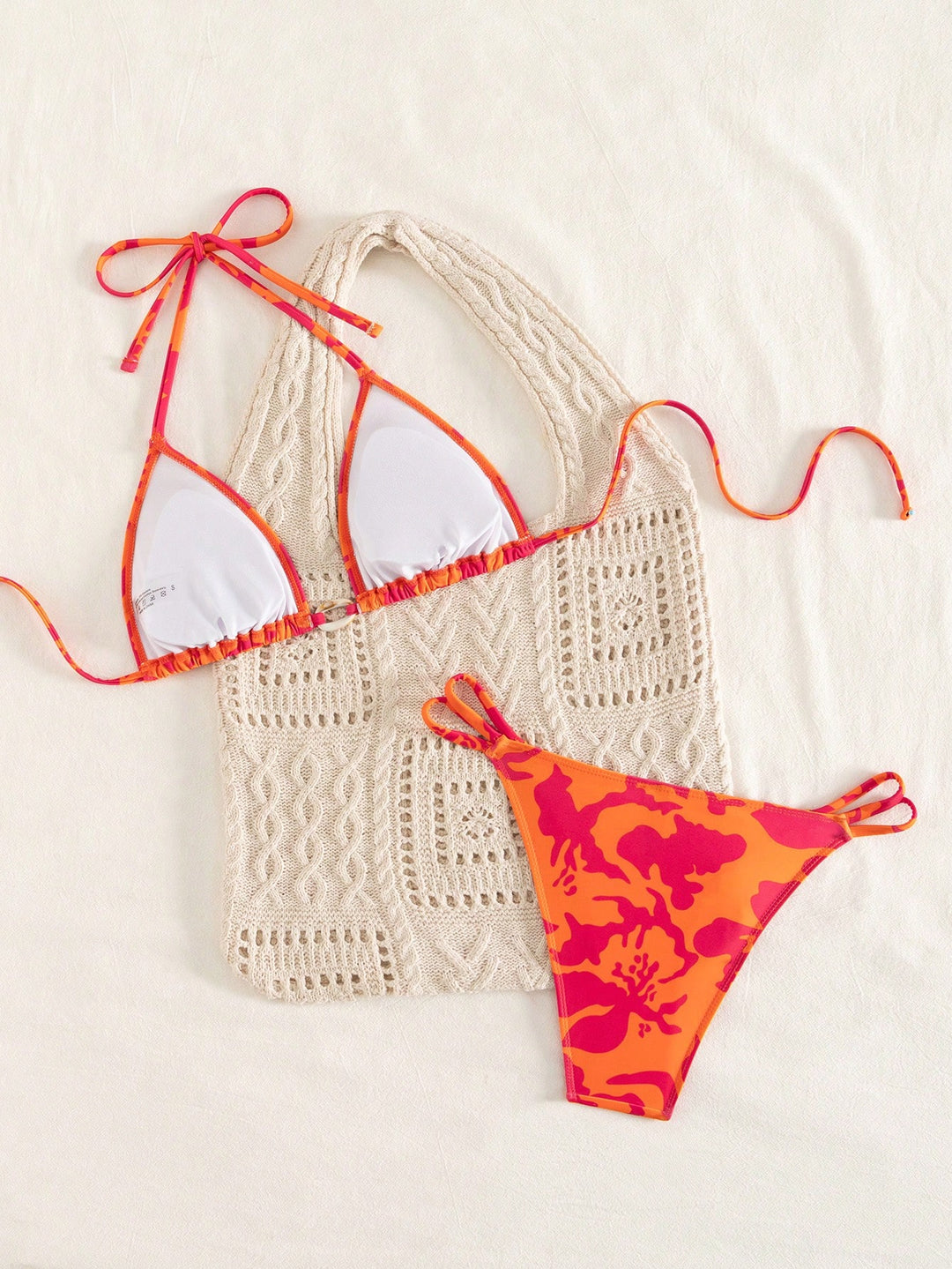 Set bikini SHEIN, mix culori