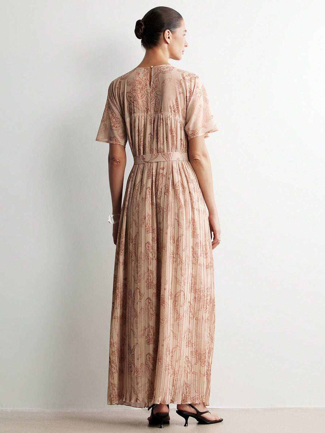 Rochie maxi SHEIN, kaki