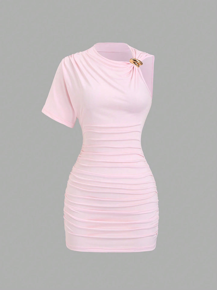 Rochie mini SHEIN, roz
