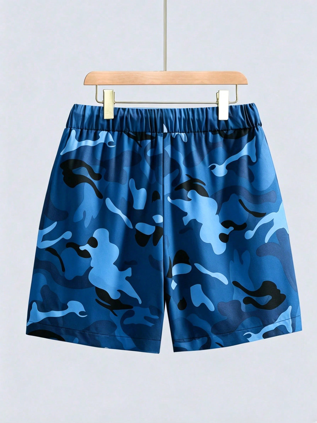 Pantaloni scurți SHEIN, albastru