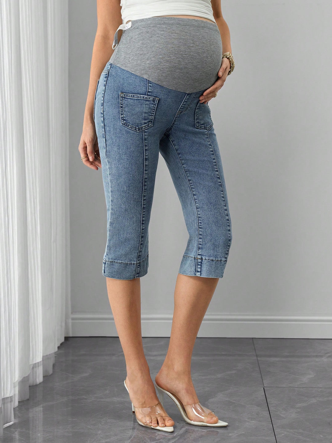 Jeans SHEIN, albastru