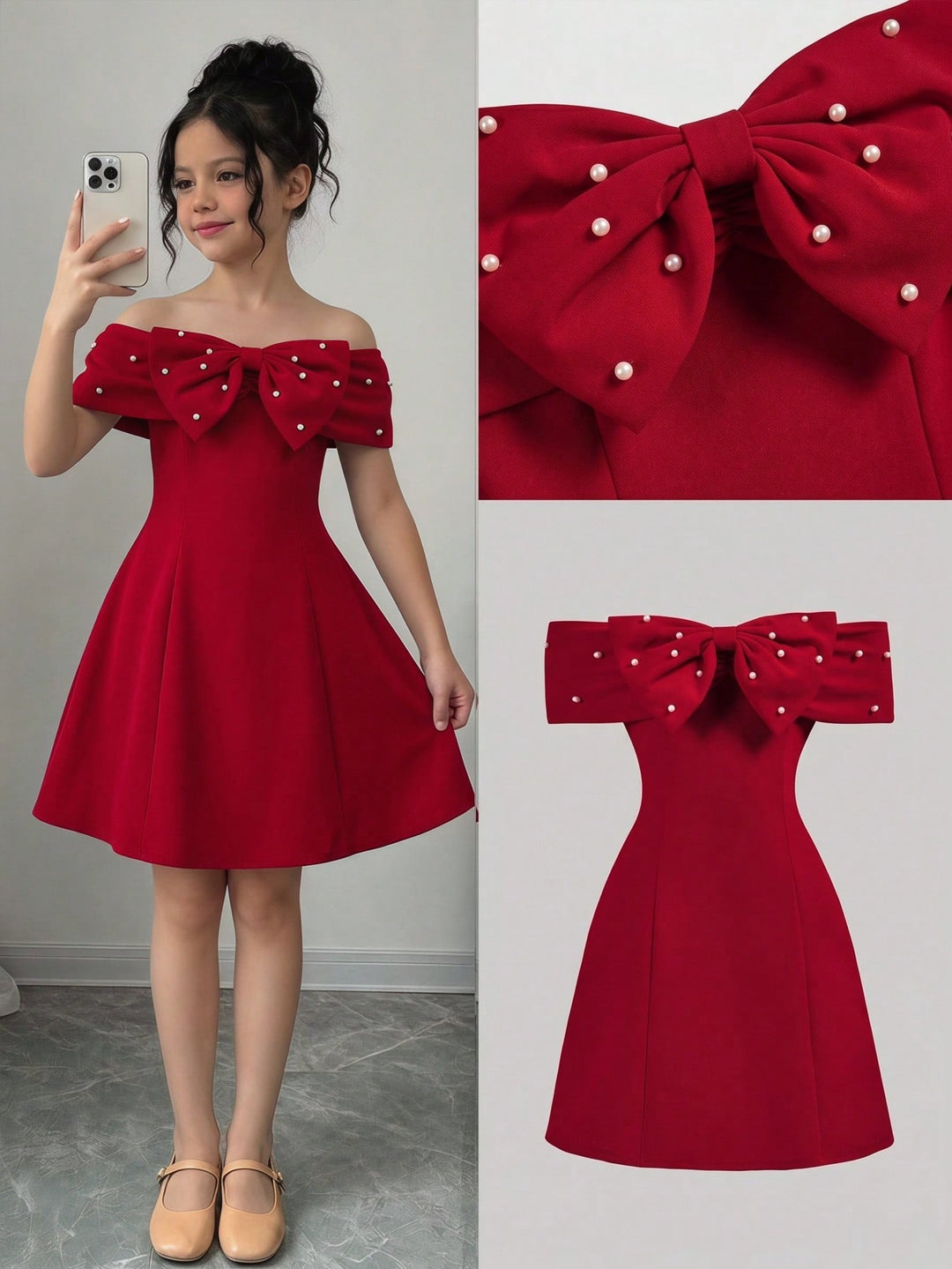 Rochie SHEIN, vișiniu