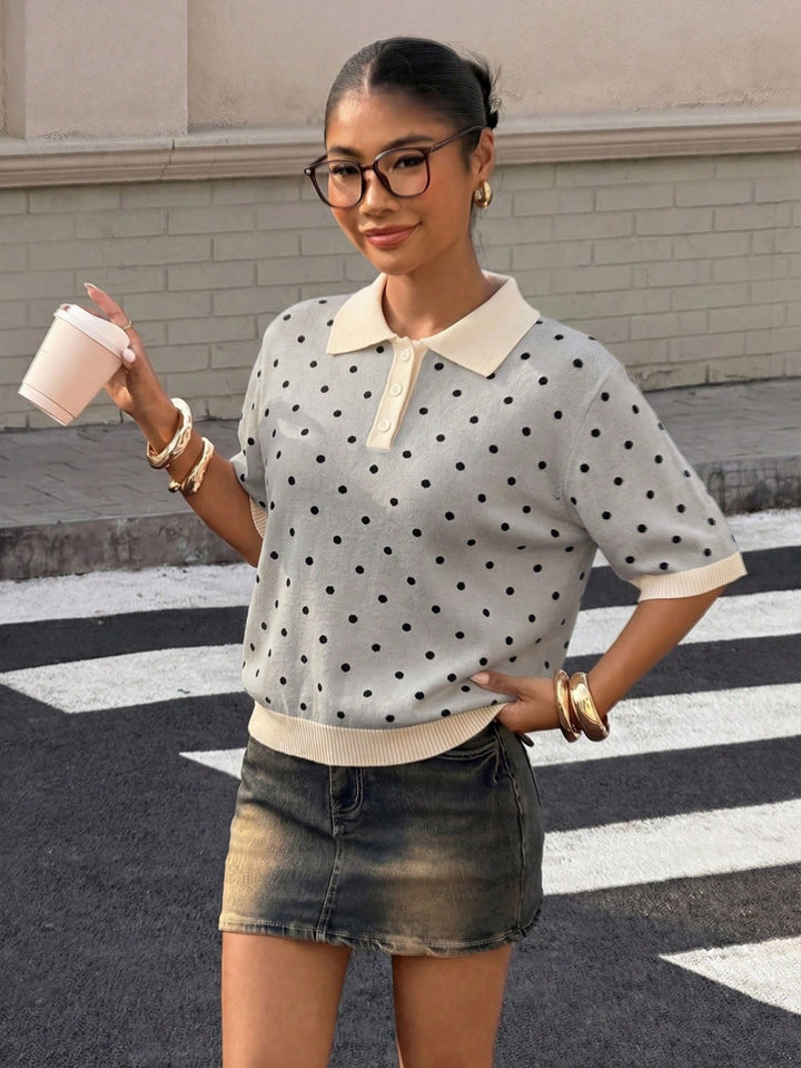 Tricou polo SHEIN, mix culori