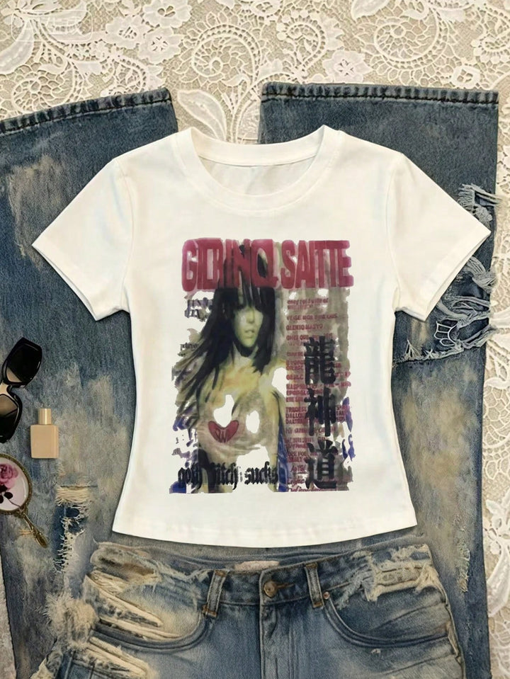 Tricou SHEIN, alb