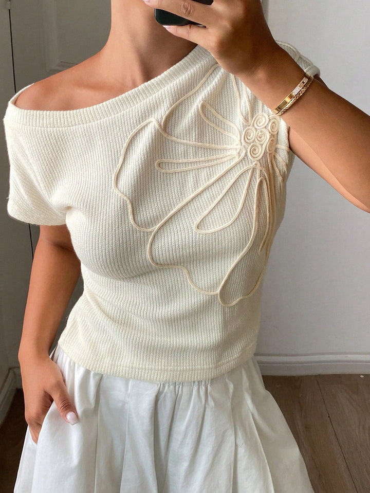 Tricou SHEIN, bej