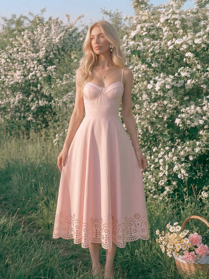 Rochie maxi SHEIN, roz