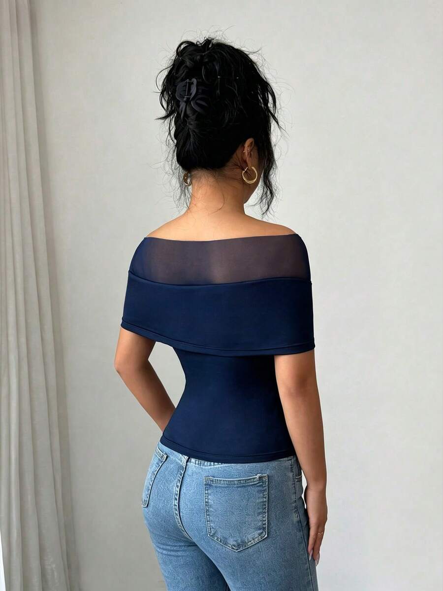 Top SHEIN, albastru
