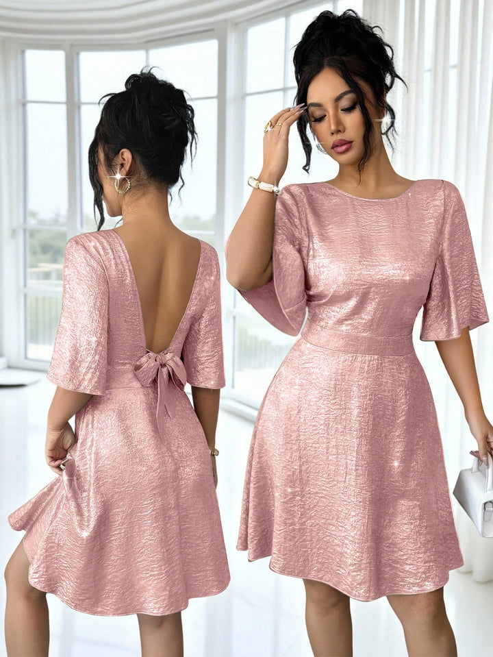 Rochie scurtă SHEIN, roz