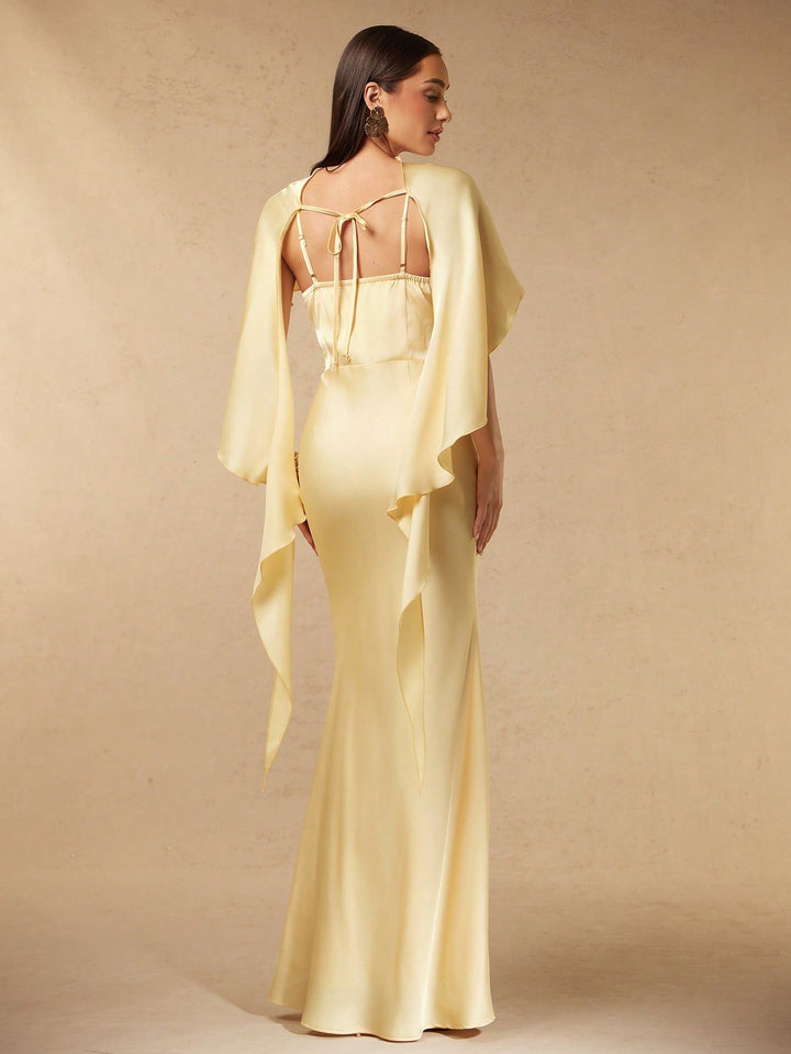 Rochie maxi SHEIN, galben