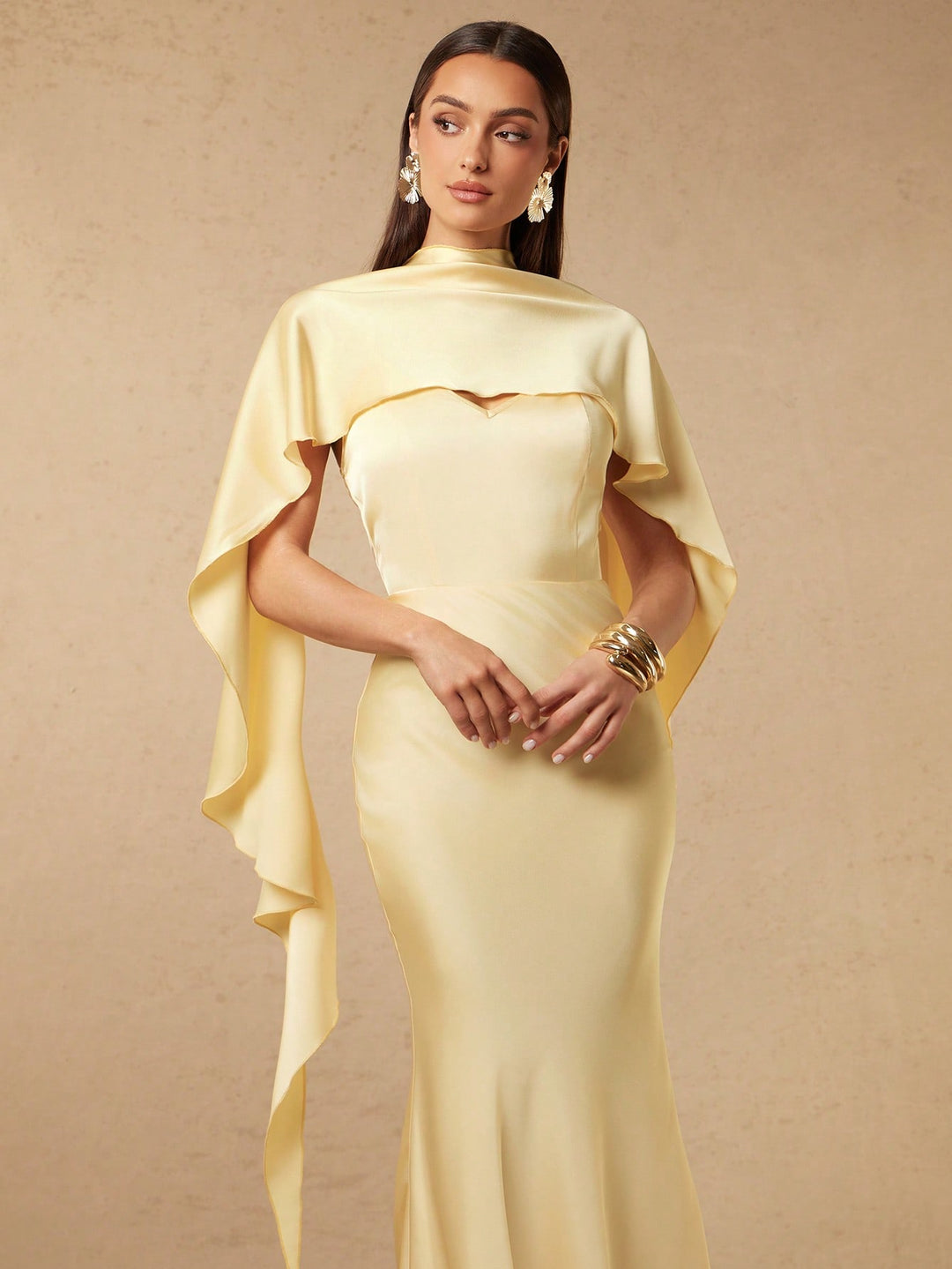 Rochie maxi SHEIN, galben