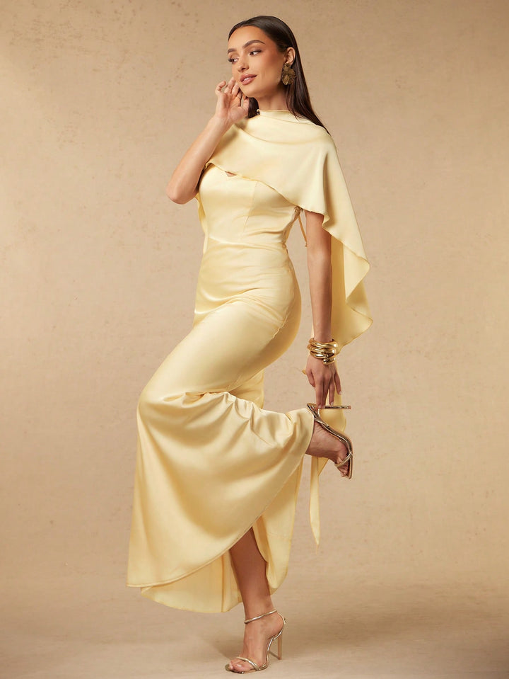 Rochie maxi SHEIN, galben