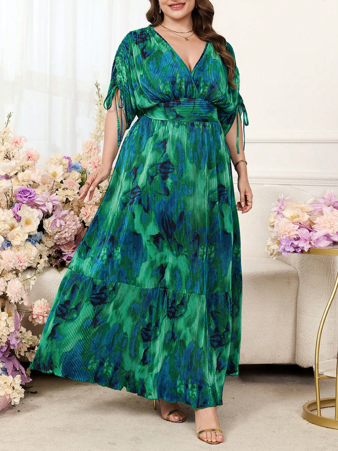 Rochie SHEIN, verde