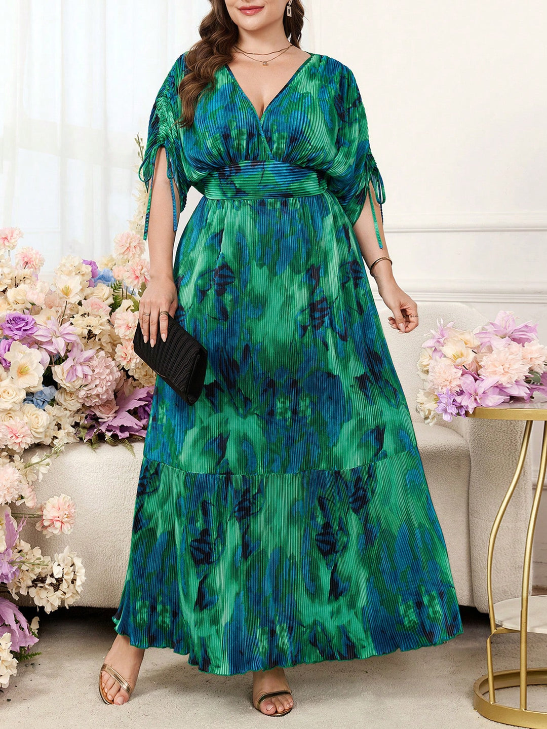 Rochie SHEIN, verde